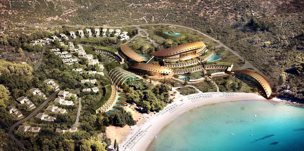 Plavi Horizonti, Tivat, Montenegro Prestigious tourist development on the Adriatic Coast